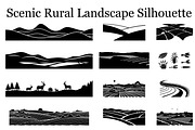 Rural Countryside Landscape, a Graphic by hafijul (Thumbnail 1 of 13)