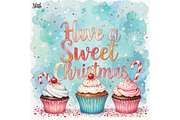 Sweet Christmas Sublimation, a Seasonal Illustration by Creative design (Thumbnail 7 of 7)