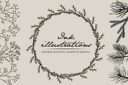 Ink illustrations, an Animal Illustration by Elisa Ursa (Thumbnail 1 of 6)