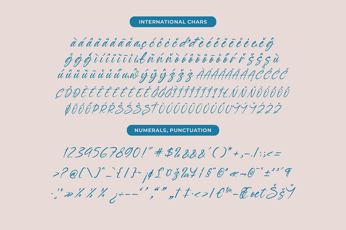 Baterty Spotteam Elegant Brush Font, a Script Font by Letterena Studios Script (Photo 19 of 20)