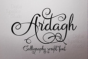 Ardagh, a Handwritten Font by Digital Typeface Studio (Thumbnail 1 of 6)