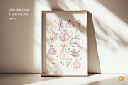 Autumn Charme Hand Drawn Doodle Set, an Object Illustration by Alena Koval (Thumbnail 15 of 20)