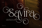 Savira Elegant Serif Font, a Serif Font by Graphicxell (Thumbnail 1 of 8)
