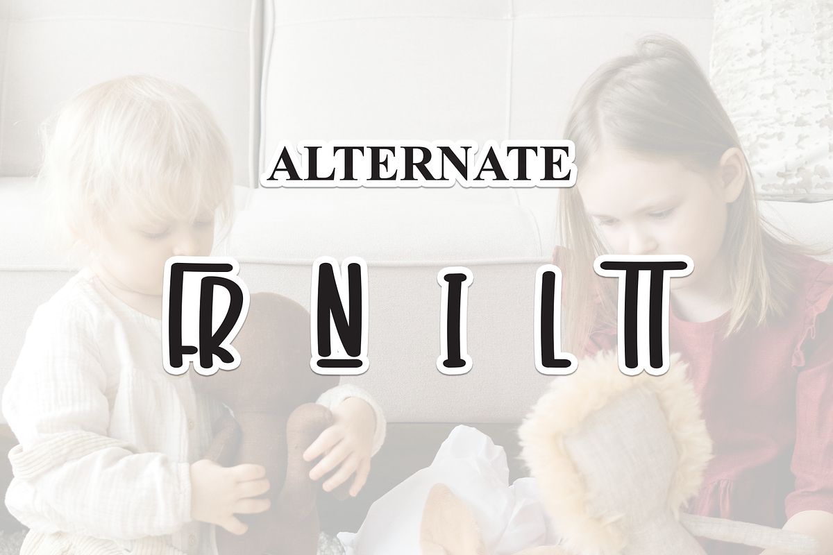 Little Friend | Script Font, a Script Font by Scratchones (Photo 8 of 9)
