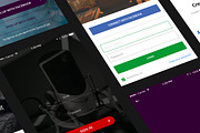 Bastion Mobile UI Kit_02Login-Signup, an UI Kit Template by CreativesCastle (Thumbnail 2 of 5)