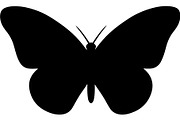 Butterfly Silhouette Bundle, an Object Graphic by Designer_Momina (Thumbnail 13 of 20)