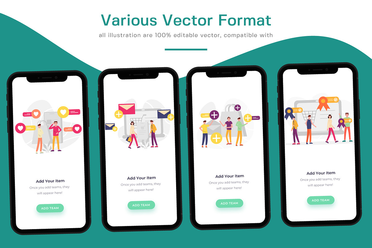 Ecommerce Illustration Pack, a Templates & Theme by Portocraft (Photo 5 of 6)