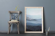 Winter Landscape Backgrounds, a Background Graphic by by creative paper (Thumbnail 8 of 13)