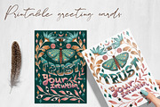 Flowery butterflies clipart set, an Animal Illustration by Yelloo Fish (Thumbnail 10 of 14)
