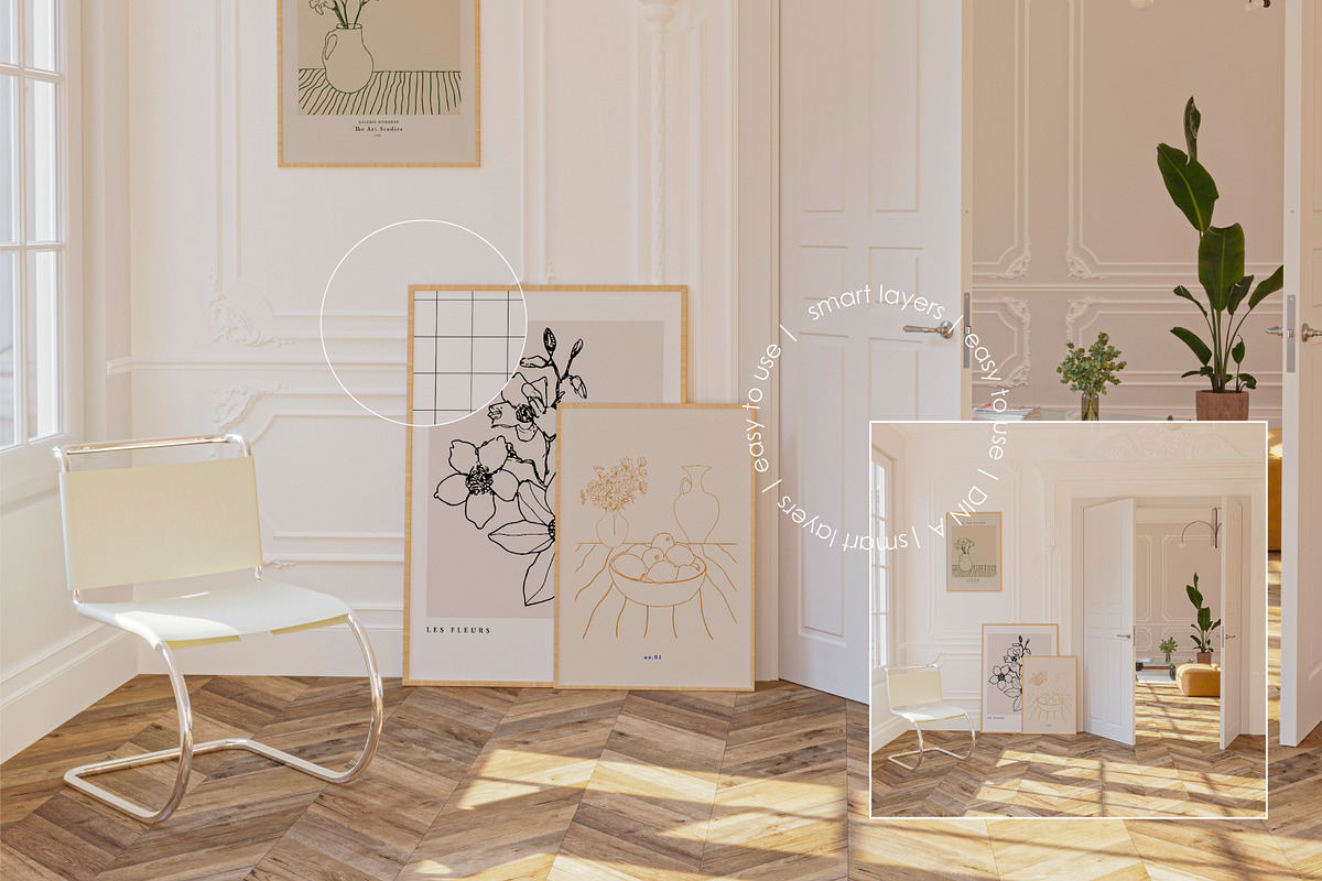 ADELE ROOM | Frame mockup set, a Household Mockup by yuliyuri.studio (Photo 13 of 44)