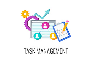 Task Management Infographics Icon