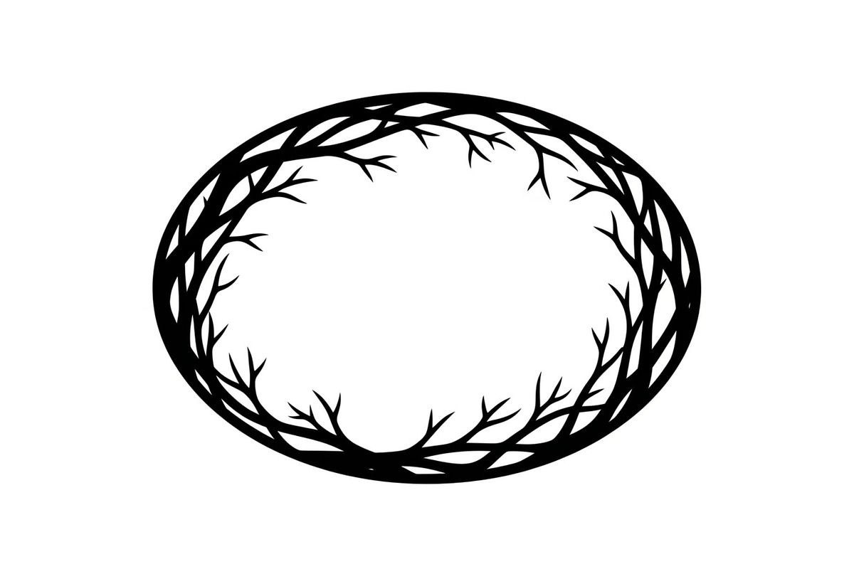 Hand Drawn Oval Scribble Frames, an Illustration by Gfx_Store (Photo 38 of 51)