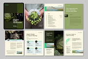 Organic Theme Brochure Template, a Brochure Template by BrandPacks (Thumbnail 2 of 6)