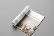Modern Interior Magazine Layout, a Magazine Template by Seeing-art (Thumbnail 3 of 11)