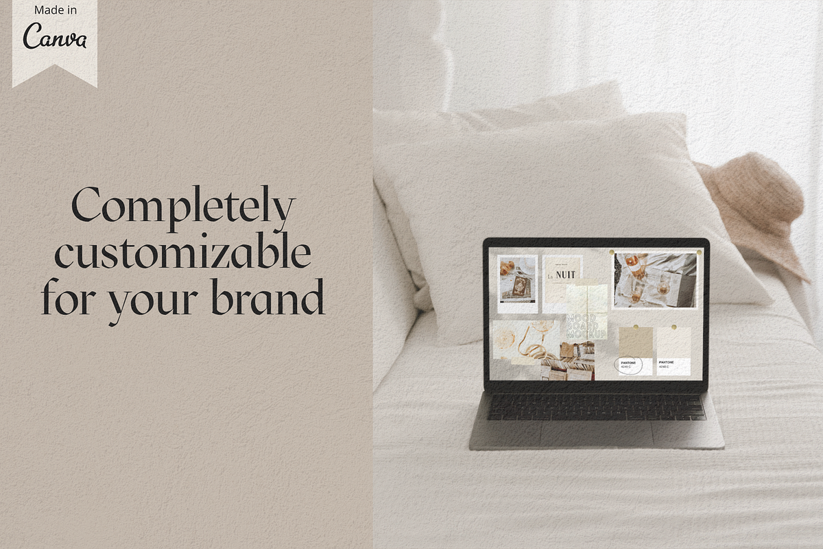 Canva Mood Board Template Bundle, a Branding & Logo Template by Le Maison Bohem (Photo 8 of 8)
