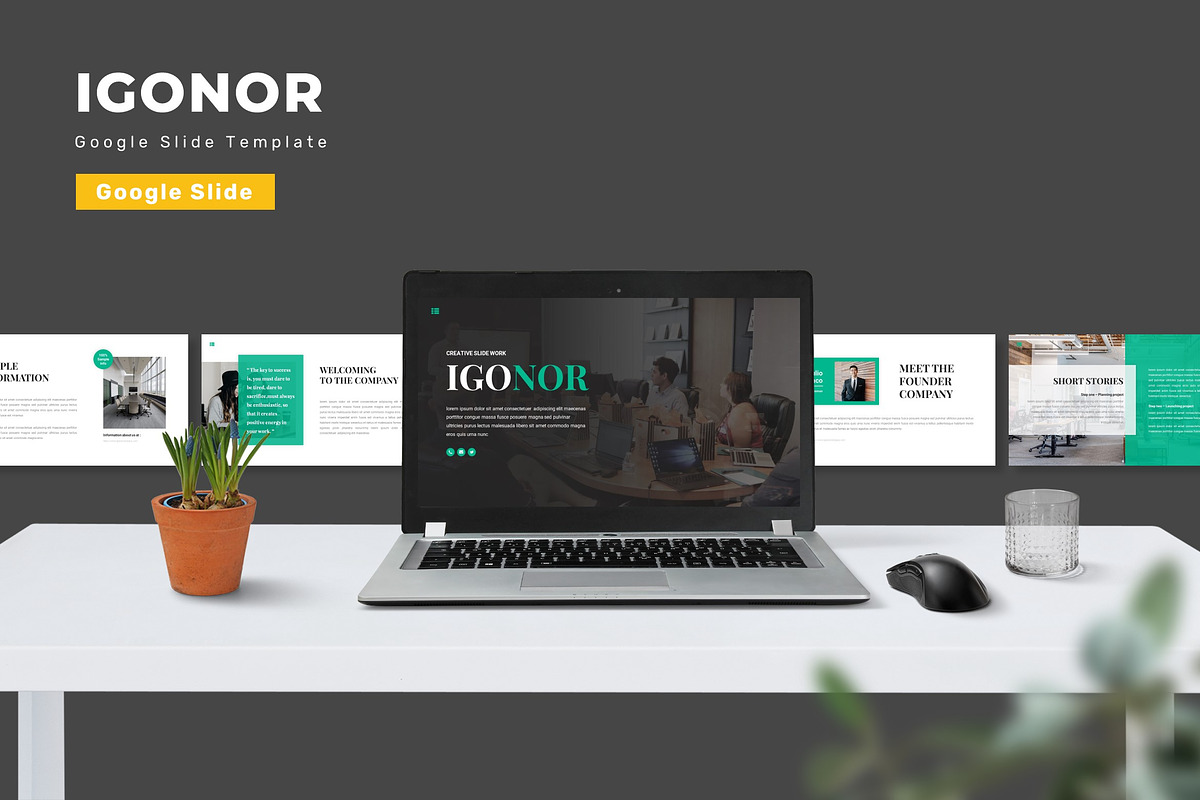 Igonor - Google Slides Template, a Presentation Template by Eighteen Studio (Photo 1 of 4)