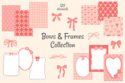 Bows and Frames Collection, a Decorative Illustration by yarynabo (Thumbnail 1 of 15)