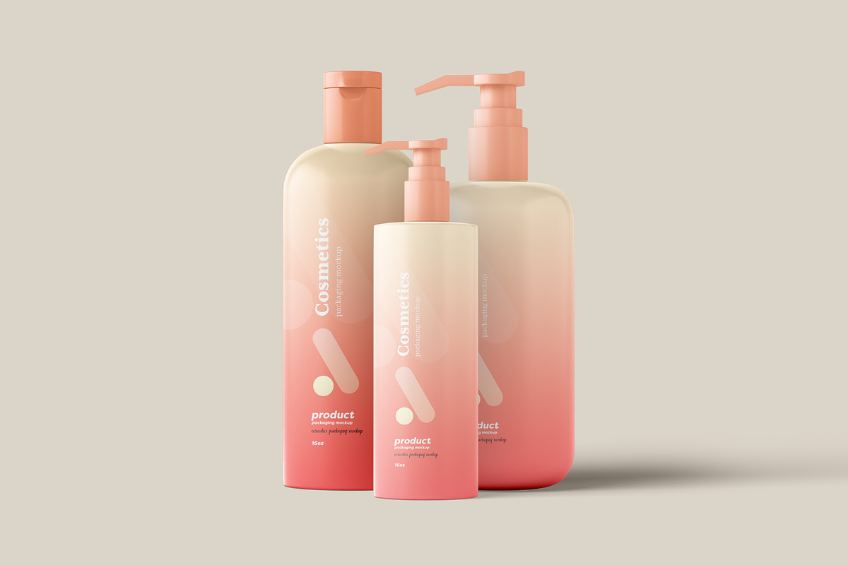 Cosmetics Packaging Mockup Pack, a Cups & Container Mockup by Toasin Studio (Photo 5 of 23)