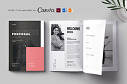 Corporate Proposal Template Brochure, a Brochure Template by Niofix (Thumbnail 1 of 8)