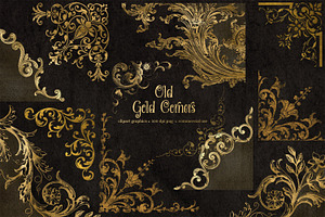 Old Gold Corners, an Illustration by Digital Curio