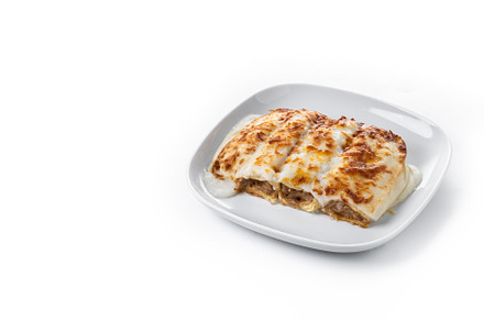 Baked Cannelloni with Cheese and Béchamel Sauce