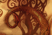 Dragon philosopher, an Animal Illustration by Bakhtiozin art graphic (Thumbnail 3 of 3)