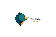Minimal Bear Logo, a Branding & Logo Template by Logocreative (Thumbnail 2 of 2)