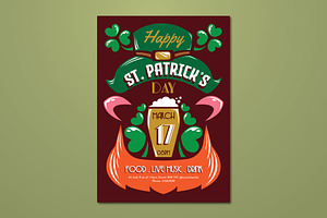 St. Patrick's Day Flyer, a Flyer Template by ashenterprise