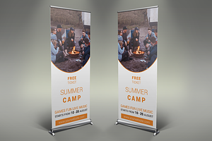 Camping - Roll Up Banners