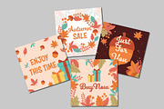 Autumn Sale Social Media Set, a Templates & Theme by studiogstock (Thumbnail 2 of 2)