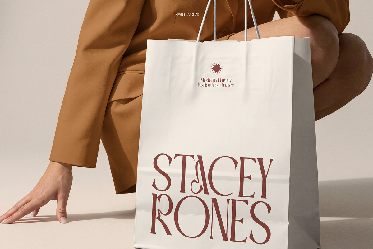 Woaster - Luxury Display Font, a Serif Font by Flawless And Co (Photo 4 of 10)