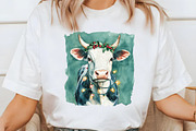 Christmas Highland Cow Clipart Bundl, an Illustration by Libby Wishes (Thumbnail 4 of 7)