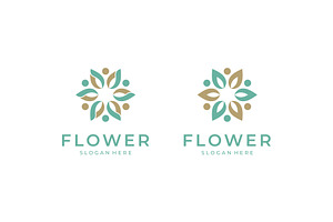 Flower Ornament Abstract Logo, a Branding & Logo Template by ika trisiana