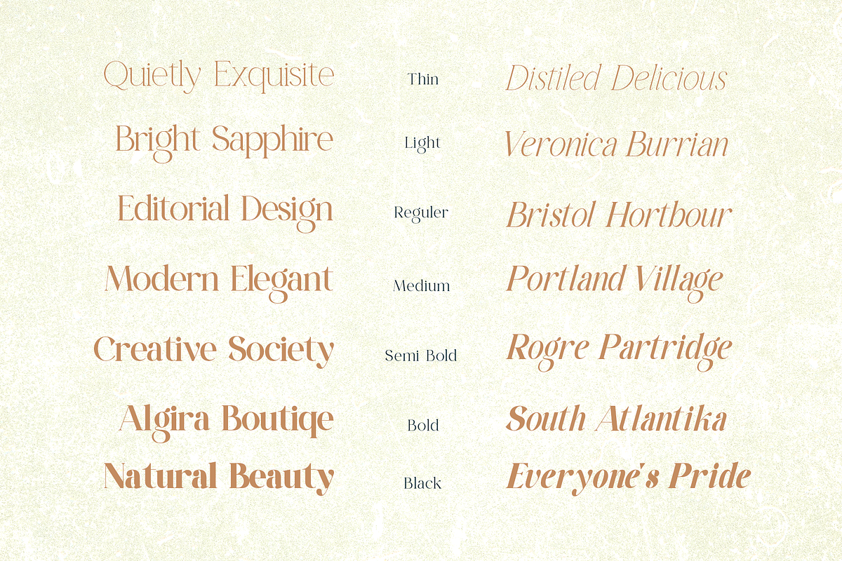 The Romance of The Past Serif Family, a Font by BOOSH Studio (Photo 3 of 23)