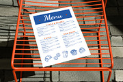 Menu On Chair Mockup, an Advertising Mockup by SLAB! Design (Thumbnail 5 of 5)