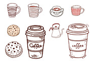 Coffee Lover PNG Clipart Bundle, a Seasonal Illustration by CitraGraphics (Thumbnail 5 of 5)