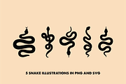 Silhouette Set - Linocut Blockprint, a Decorative Illustration by Rough Edges Supply Co. (Thumbnail 4 of 11)