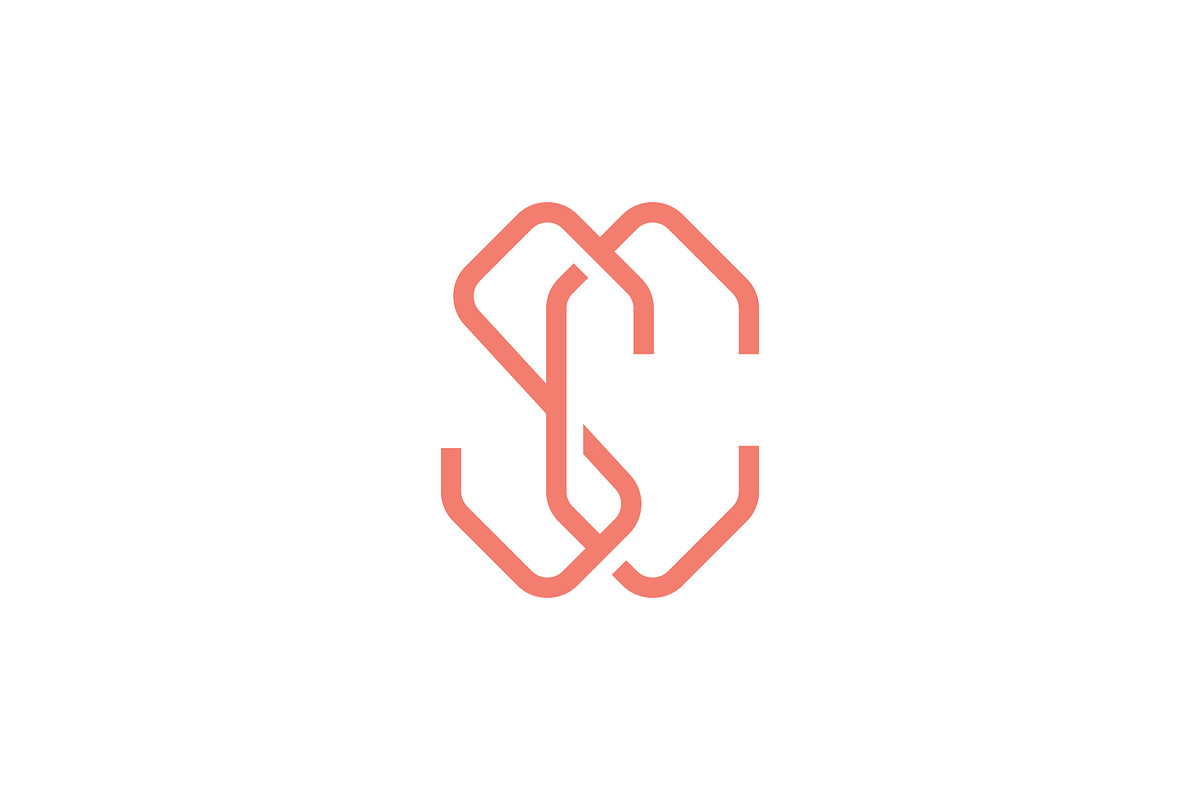CS / SC Logo, a Branding & Logo Template by Pure Design