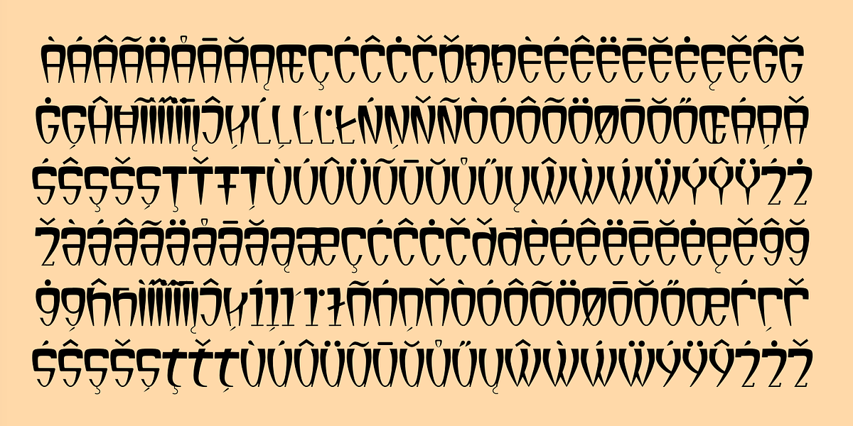 Lopsickles, a Font by Ingrimayne Type (Photo 10 of 10)