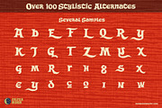 Corman Hand Drawn Celtic Font, a Font by Paper Moon Graphic Supply (Thumbnail 5 of 8)