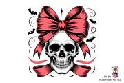 10 PNG Gothic Skull Girl PNG Clipart, an Illustration by Clipart Bloom (Thumbnail 5 of 11)