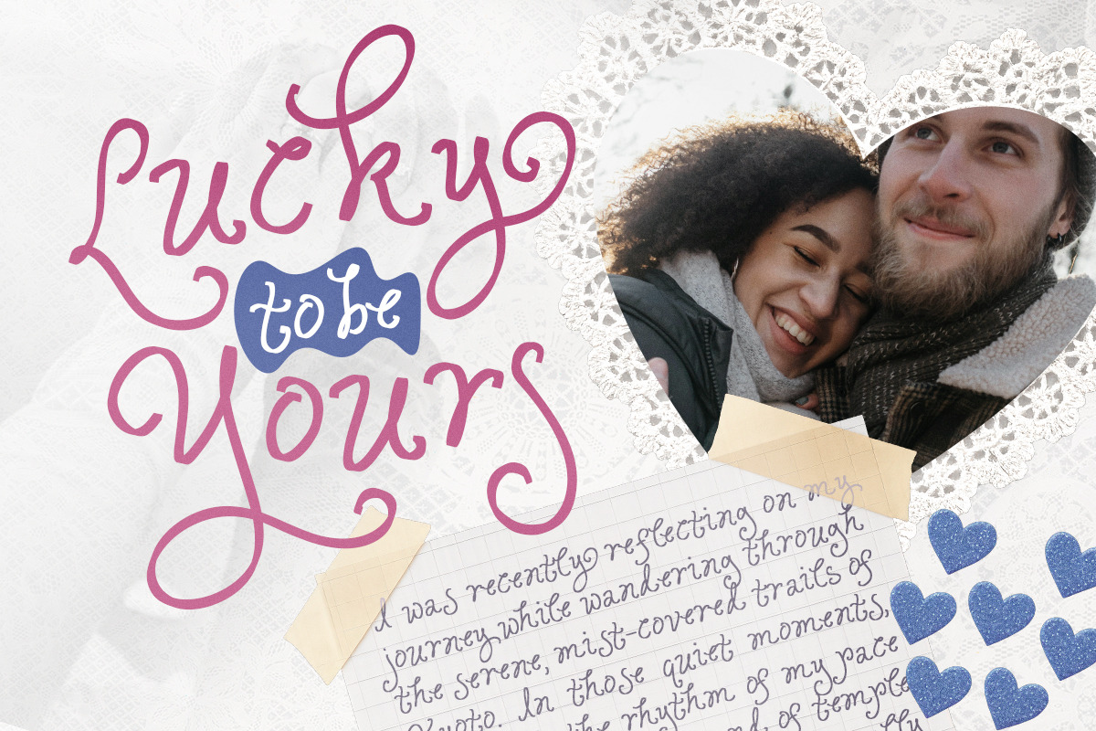 Ophelia Story - Curly Script, a Script Font by Sarid Ezra (Photo 3 of 9)