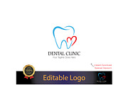 Dentist Logo Design Template, a Branding & Logo Template by YUDesignStore (Thumbnail 1 of 6)