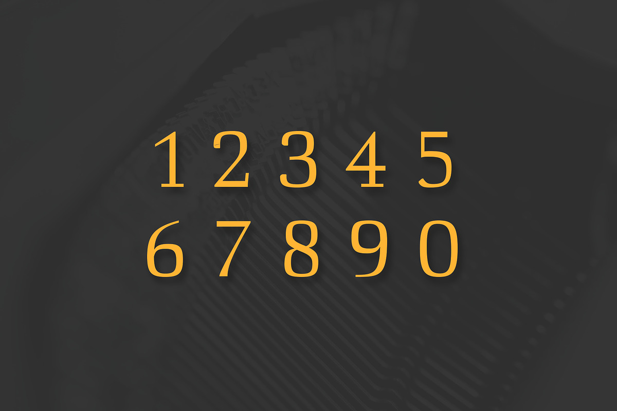 ARCHIBALD: A Classic Slab Serif preview 5