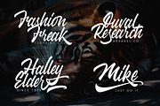 Wakanda Script Business Font, a Script Font by Creatype Studio (Thumbnail 6 of 9)