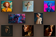 Modern Icons Reimagined, a Decorative Illustration by Vika_Softlife (Thumbnail 2 of 6)