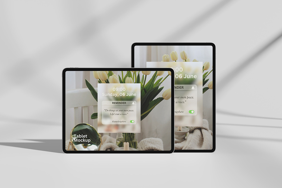Tablet Pro Mockup, an iPad Mockup by bimockup (Photo 6 of 6)