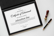 Clean Certificate Template, a Templates & Theme by ARP Creation (Thumbnail 1 of 7)