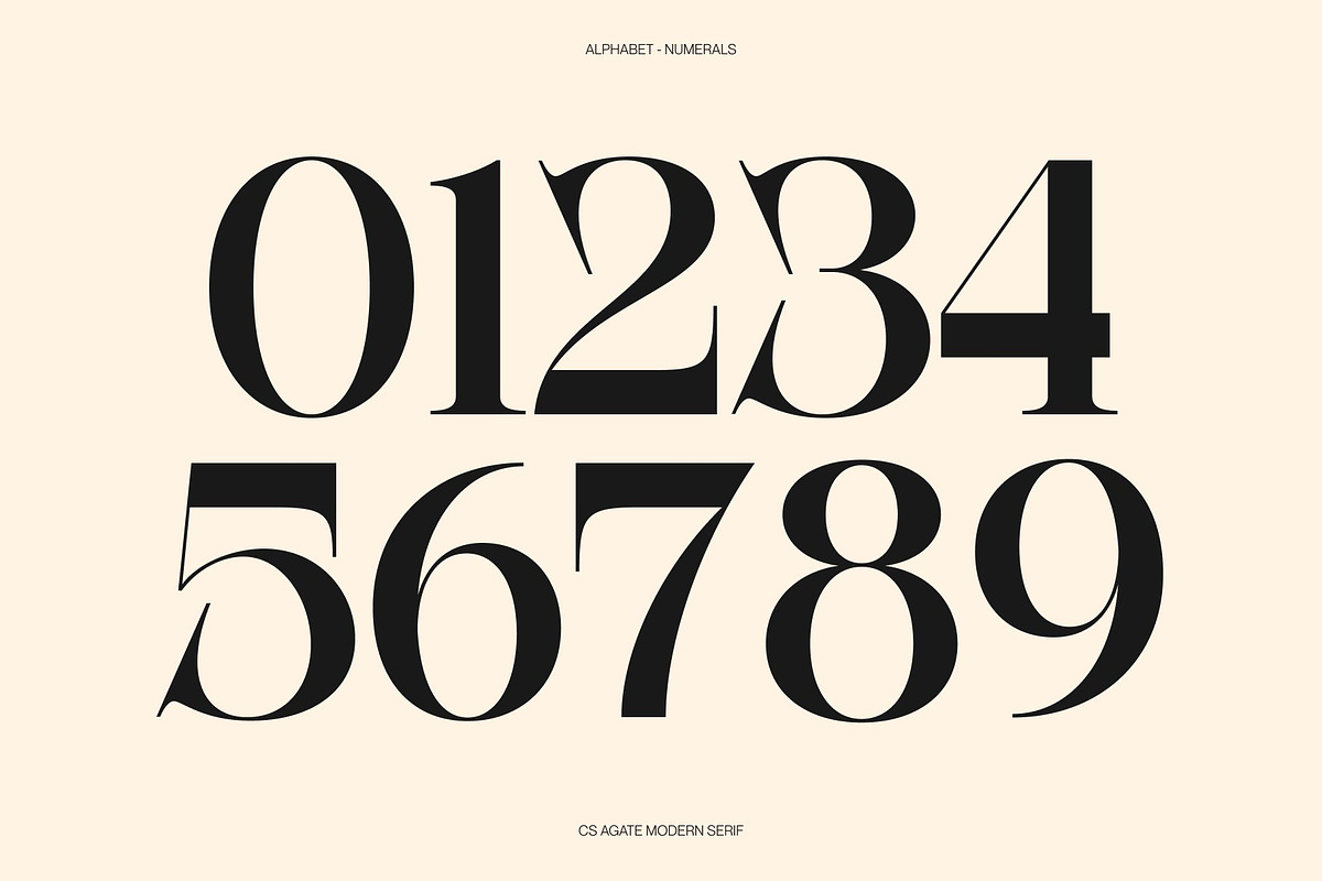 CS Agate – Modern Serif Font, a Serif Font by Craft Supply Co. (Photo 5 of 8)