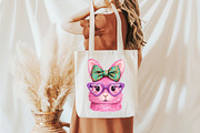 Retro Leopard Happy Easter Bunny Png, an Illustration by designcity5 (Thumbnail 7 of 9)